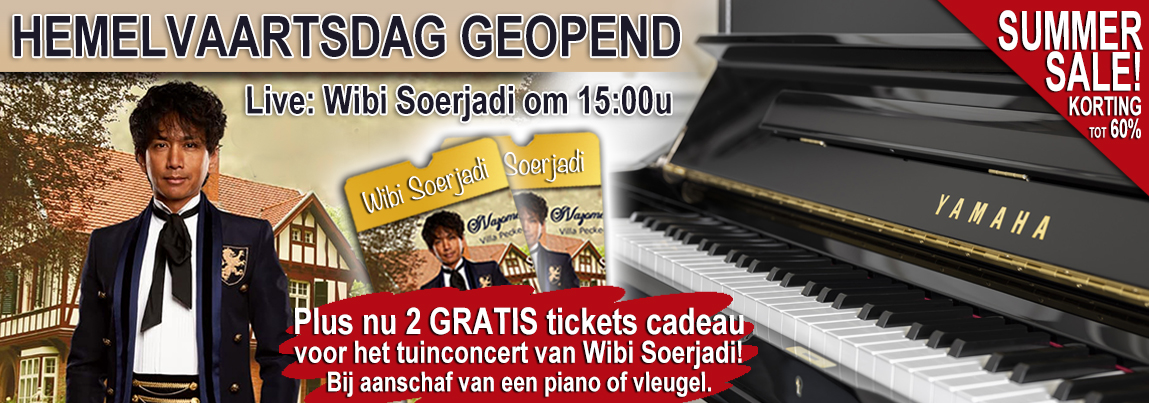 Eindejaars piano uitverkoop